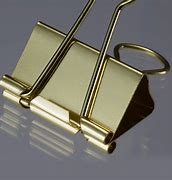 Image result for Gold Binder Clips