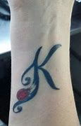 Image result for Letter K Tattoo Design