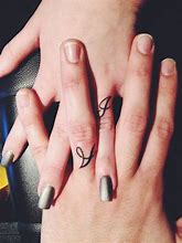 Image result for Letter D Tattoo On Wedding Finger