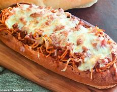 Image result for Spaghetti Garlic Bread