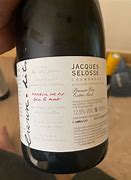 Image result for Jacques Selosse Champagne Blanc Noirs Extra Brut Sous Mont