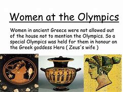 Image result for Ancient Olympic Games Women