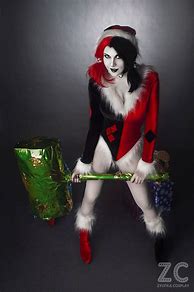 Image result for Harley Quinn Christmas Costume