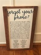 Image result for Forgot Your Phone Bathroom Sign Printable