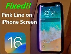 Image result for Pink Vertical Line On iPhone Screen