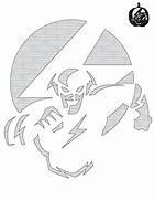 Image result for The Flash Pumpkin Stencil