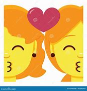 Image result for Kissing Emoji