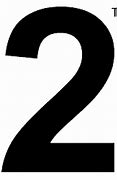 Image result for 2 Number Logo Black