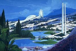 Image result for future city concept artist