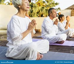 Image result for Elderly Yoga