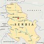 Image result for Serbia On Europe Map with Labels