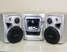 Image result for Shelf Stereo System with CD Player