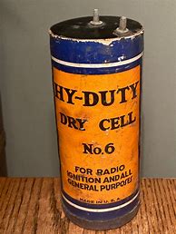 Image result for Vintage No6 Battery Dry Cell