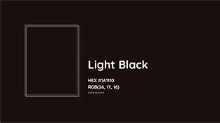Image result for Black Light Hue