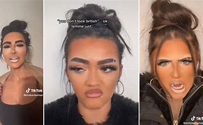 Image result for British Makeup Meme