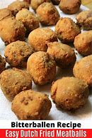 Image result for Bitterballen Recipe