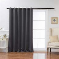 Image result for Dark-Gray Blackout Curtains