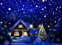 Image result for Snowy Christmas Background Illustrated 2D
