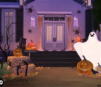 Image result for Halloween Deco Sims 4