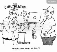 Image result for Breaking Computer Cartoon