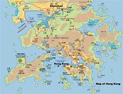 Image result for Map of Hong Kong