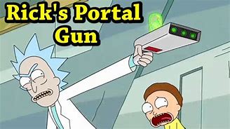 Image result for Rick and Morty Prototype Portal Gun Blueprint