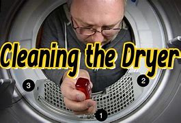 Image result for How to Clean Dryer Filter