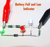 Image result for Battery Low Charging Indicator Circuit
