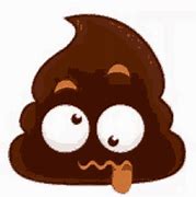 Image result for Sad Poop Emoji Gets Flushed GIF