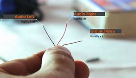 Image result for Headphone Jack Wire Soldering