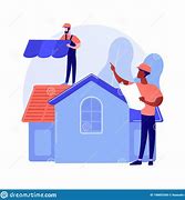 Image result for Roof Leak Cartoon