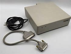 Image result for Macintosh SCSI External Hard Drive Desk Setup