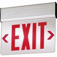 Image result for Lithonia Exit Signs