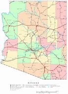 Image result for arizona map outline counties