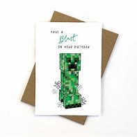 Image result for Minecraft Ecard for Phones
