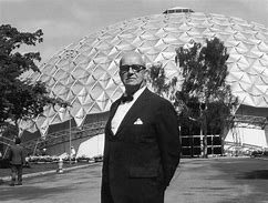 Image result for Buckminster Fuller Portrait