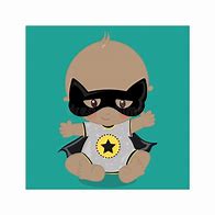 Image result for Baby Batman Cartoon Drawing