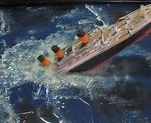 Image result for 2D Model of Sunken Titanic