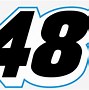 Image result for NASCAR 48 PNG