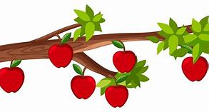 Image result for Clip Art of Apple Tree