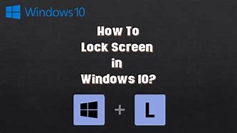 Image result for How to Lock Windows Screen