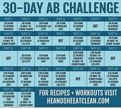 Image result for 30-Day Core Challenge