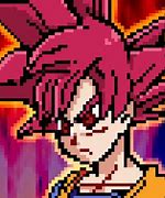 Image result for Goku Pixel Art Dragon Ball Z