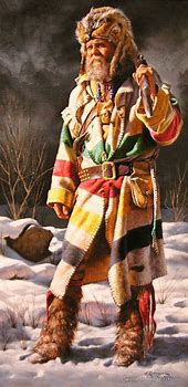 Image result for Freezing Mountain Man Art