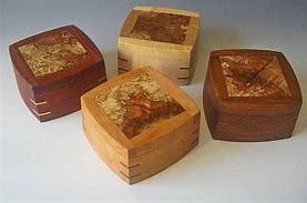 Image result for Small Wooden Keepsake Boxes