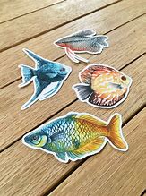 Image result for Free Fish Vinyl Stickers