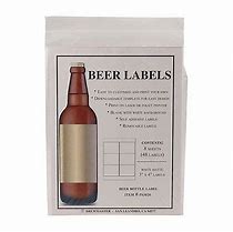 Image result for Blank Beer Bottle Labels