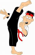 Image result for Karate Kick Clip Art