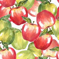 Image result for Red Apple Pattern Background