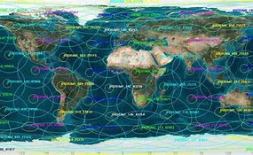 Image result for Iridium Satellite Constellation Map